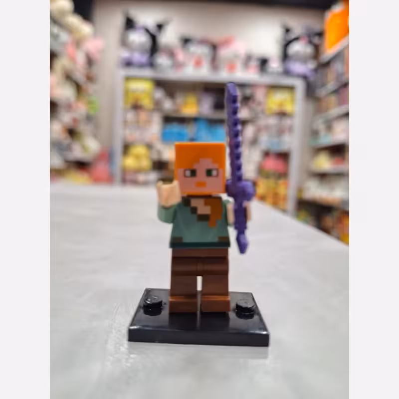لگو اکشن فیگور ماینکرفت شمشیر به دست