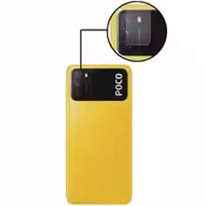 گلس محافظ لنز دوربین گوشی شیائومی  مناسب مدل POCO M3