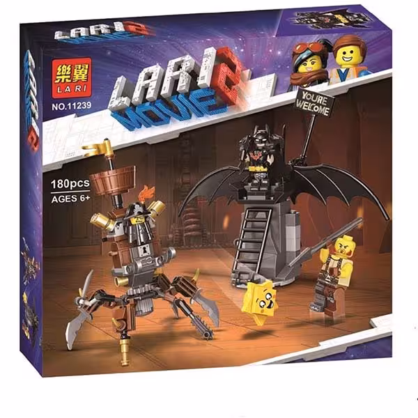 لگو مووی جنگ بتمن و متال برد