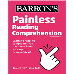 کتاب Painless Reading Comprehension-Barrons Educational Series (2021)