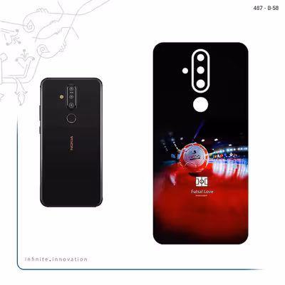 برچسب پوششی ماهوت مدل Futsal مناسب برای گوشی موبایل نوکیا X71