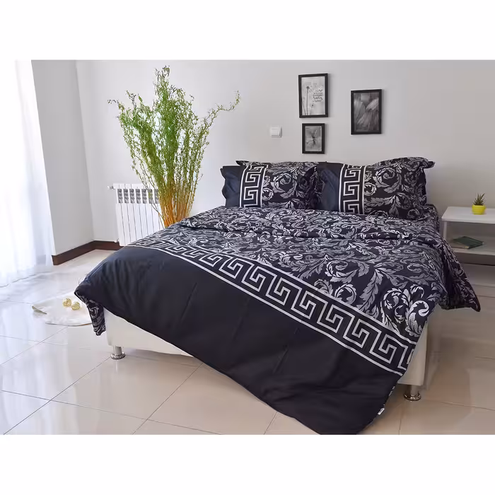 سرویس ملحفه بومرنگ مدل Elize دونفره 4 تکه