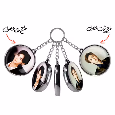 جاکلیدی خندالو طرح لوهان گروه اکسو مدل دوطرفه کد 1354013529