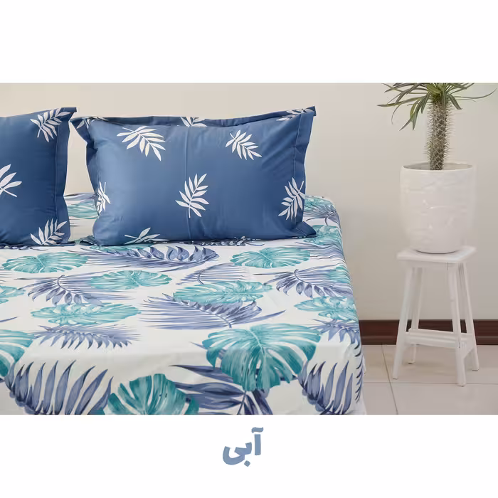 سرویس ملحفه بومرنگ مدل Hawaii-A2P160 دونفره 3 تکه