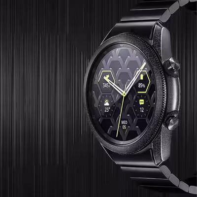 برچسب ماهوت طرح Cloud Transparent مناسب برای ساعت هوشمند سامسونگ Galaxy Watch3 45mm