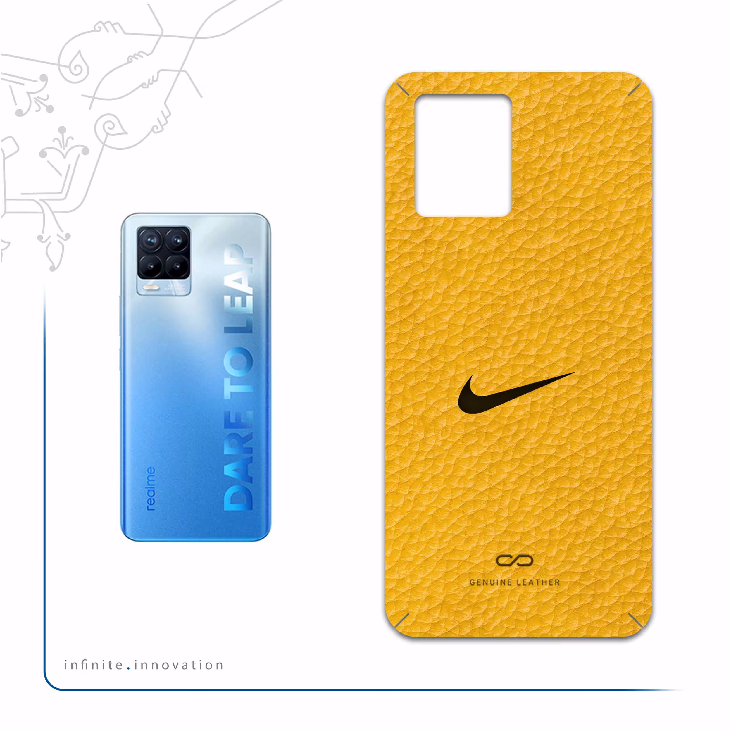 برچسب پوششی ماهوت مدل ML-NK مناسب برای گوشی موبایل ریلمی 8 Pro