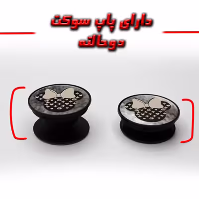 کاور لاین کینگ مدل Ayenehmikiمناسب برای گوشی موبایل اپل iPhone 11 به همراه پایه نگهدارنده