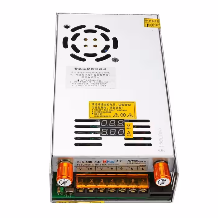 آداپتور سوئیچینگ 40 آمپر  12 ولت مدل HJS-480-0-12