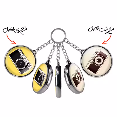 جاکلیدی خندالو طرح دوربین مدل دوطرفه کد 16871688