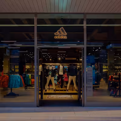 چراغ دیواری نئون دیزاین طرح Adidas-Text_YL