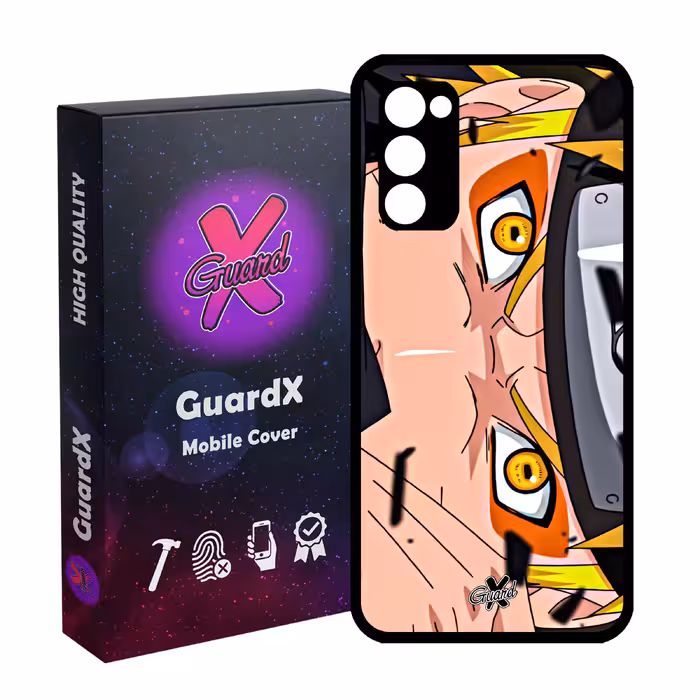کاور گارد ایکس طرح ناروتو انیمه مدل Glass10471 مناسب برای گوشی موبایل سامسونگ Galaxy S20 FE