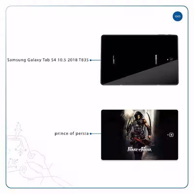 برچسب پوششی ماهوت مدل Prince of Persia مناسب برای تبلت سامسونگ Galaxy Tab S4 10.5 2018 T835
