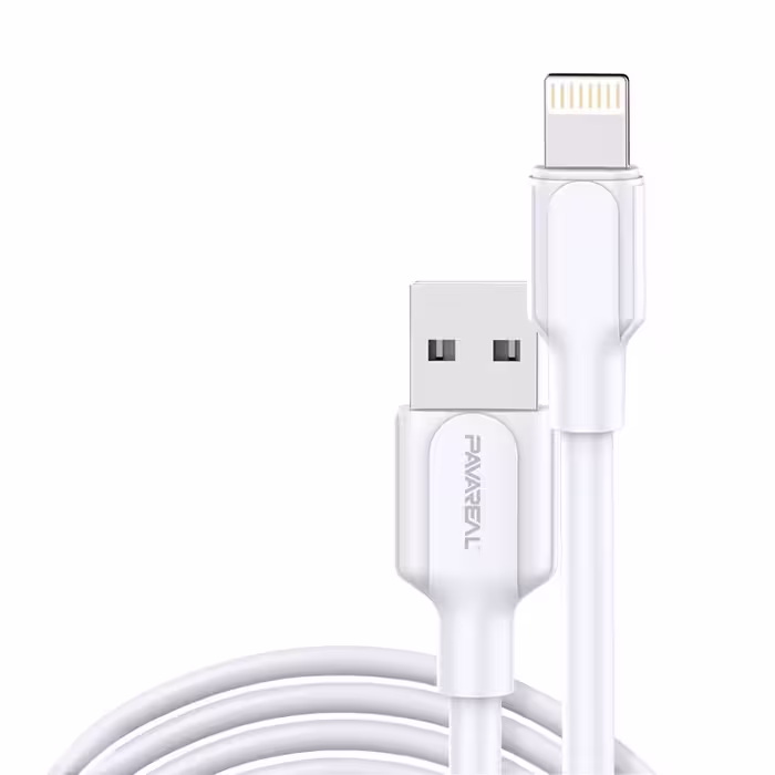 کابل تبدیل USB به لایتنینگ پاواریال مدل DC-126 طول 1 متر