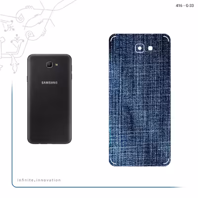 برچسب پوششی ماهوت مدل Fabric Texture 3 مناسب برای گوشی موبایل سامسونگ Galaxy J7 Prime 2