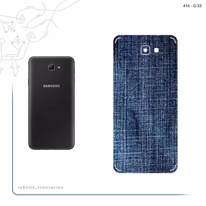 برچسب پوششی ماهوت مدل Fabric Texture 3 مناسب برای گوشی موبایل سامسونگ Galaxy J7 Prime 2