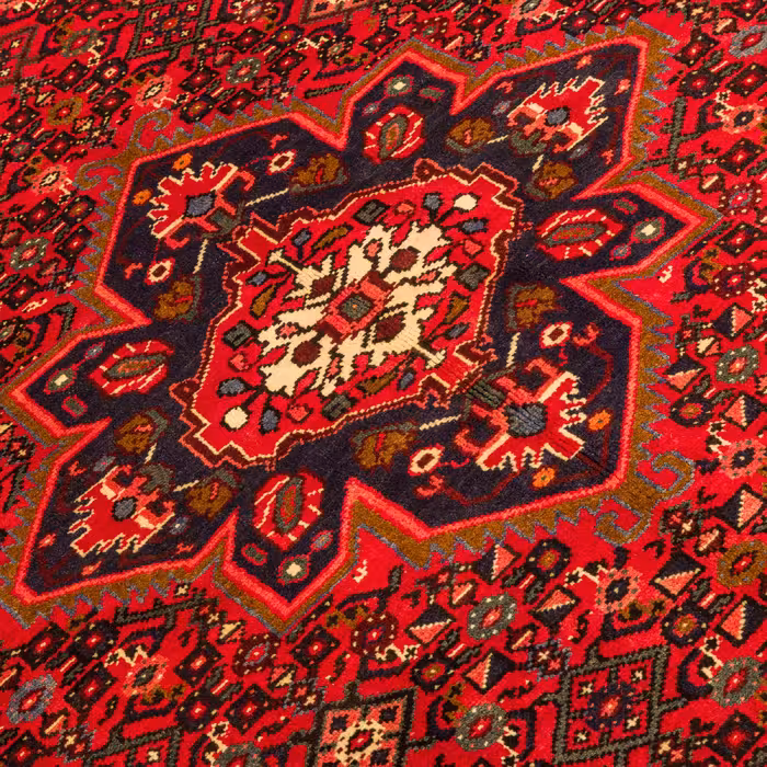 فرش دستبافت سه و نیم متری مدل همدان کد 46.11197