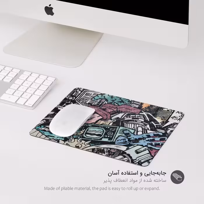 ماوس پد پیکسل میکسل مدل Techraid