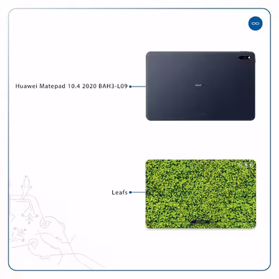 برچسب پوششی ماهوت مدل Leafs مناسب برای تبلت هوآوی Matepad 10.4 2020 BAH3-L09
