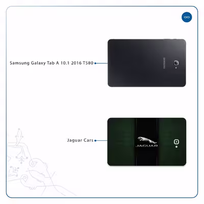 برچسب پوششی ماهوت مدل Jaguar Cars مناسب برای تبلت سامسونگ Galaxy Tab A 10.1 2016 T580