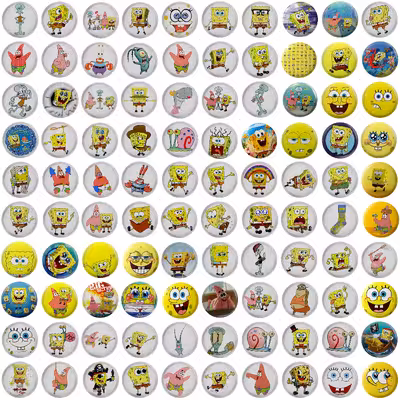 پیکسل مدل باب اسفنجی پاتریک S1-100 مجموعه 100 عددی