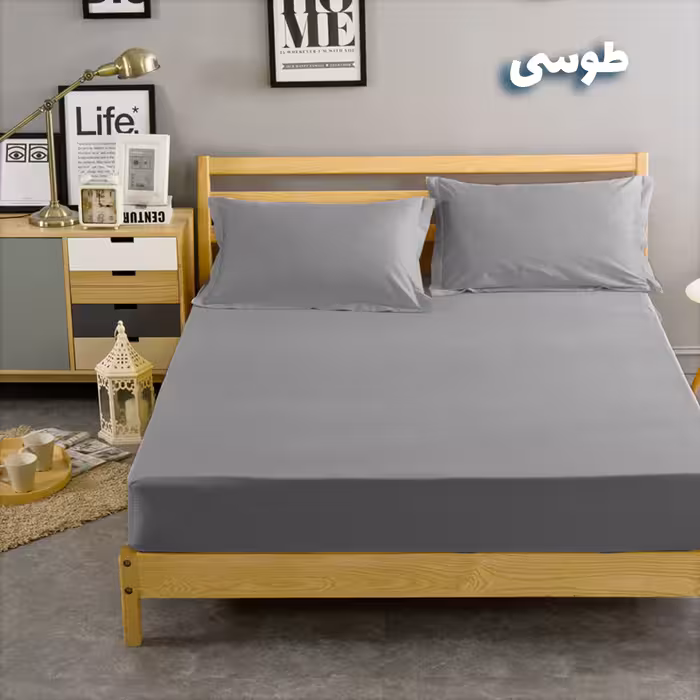 سرویس ملحفه بومرنگ مدل Simple-120 یکنفره 2 تکه