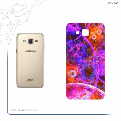 برچسب پوششی ماهوت مدل Inside Cell Digital Art مناسب برای گوشی موبایل سامسونگ Galaxy J7 2015