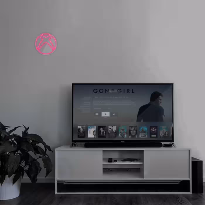 چراغ دیواری نئون دیزاین طرح Xbox-GL_PN