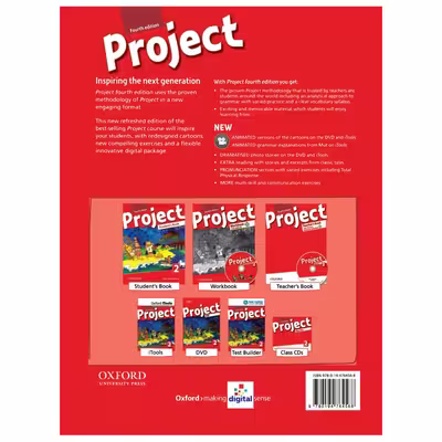 کتاب Project 2 4th Edition اثر Tom Hutchinson انتشارات Oxford
