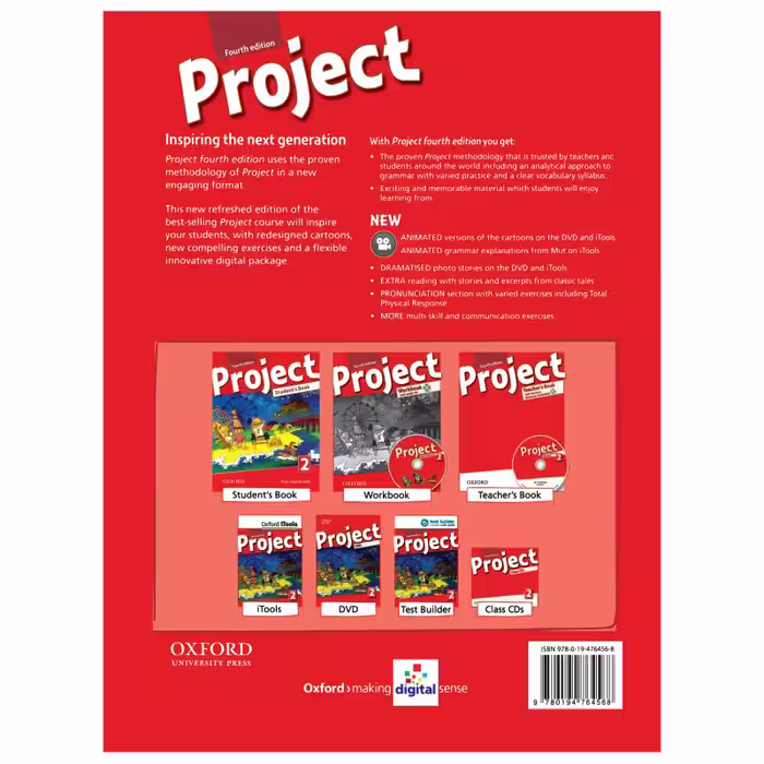 کتاب Project 2 4th Edition اثر Tom Hutchinson انتشارات Oxford