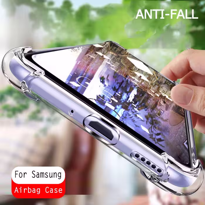 کاور برلیا مدل ژله ای کپسول دار مناسب برای گوشی موبایل سامسونگ galaxy  A11 / M11 محافظ صفحه نمایش و محافظ پشت گوشی