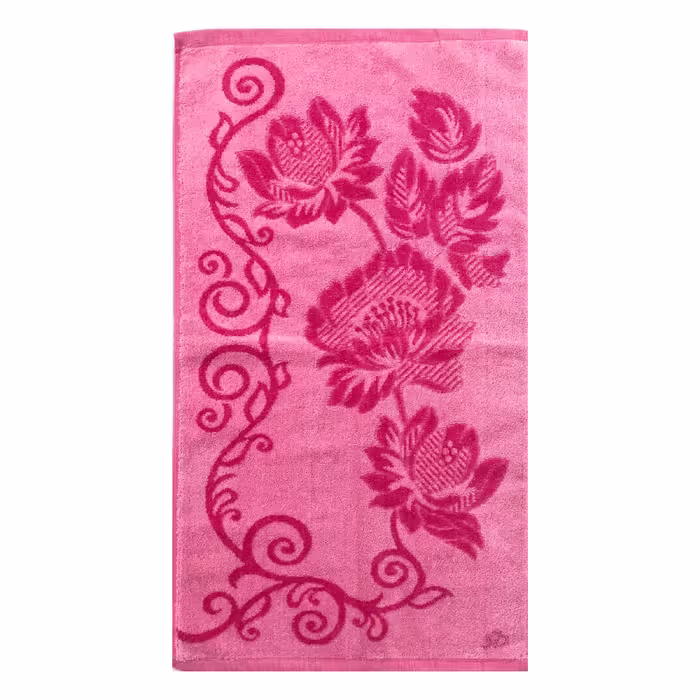 حوله دستی حوله هنر طرح میخک سایز 75×40 سانتی متر