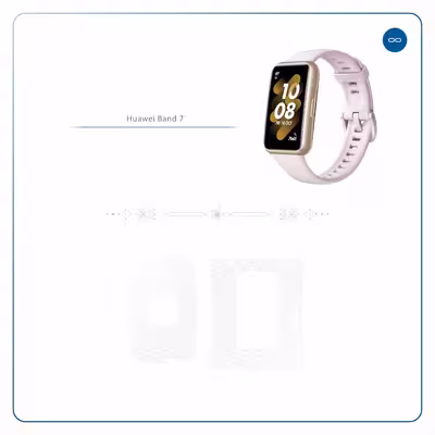 برچسب ماهوت طرح Cloud-Transparent مناسب برای ساعت هوشمند هوآوی Band 7