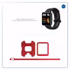 برچسب ماهوت طرح Red-Fiber مناسب برای ساعت هوشمند شیائومی Redmi Watch 2 Lite