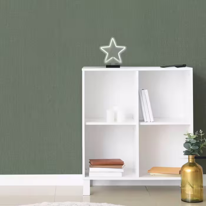 چراغ رومیزی ریموت دار مدل STARS-GL_WHT-GLASS