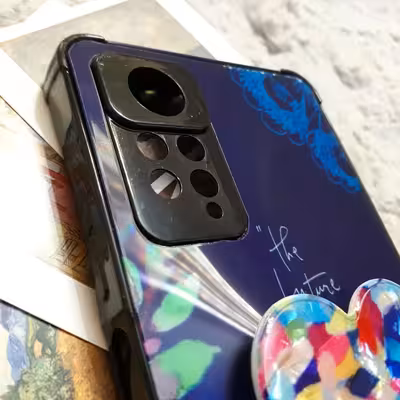 کاور طرح دریم کد S8620 مناسب برای گوشی موبایل شیائومی Redmi Note 11 Pro 4G به همراه پایه نگهدارنده