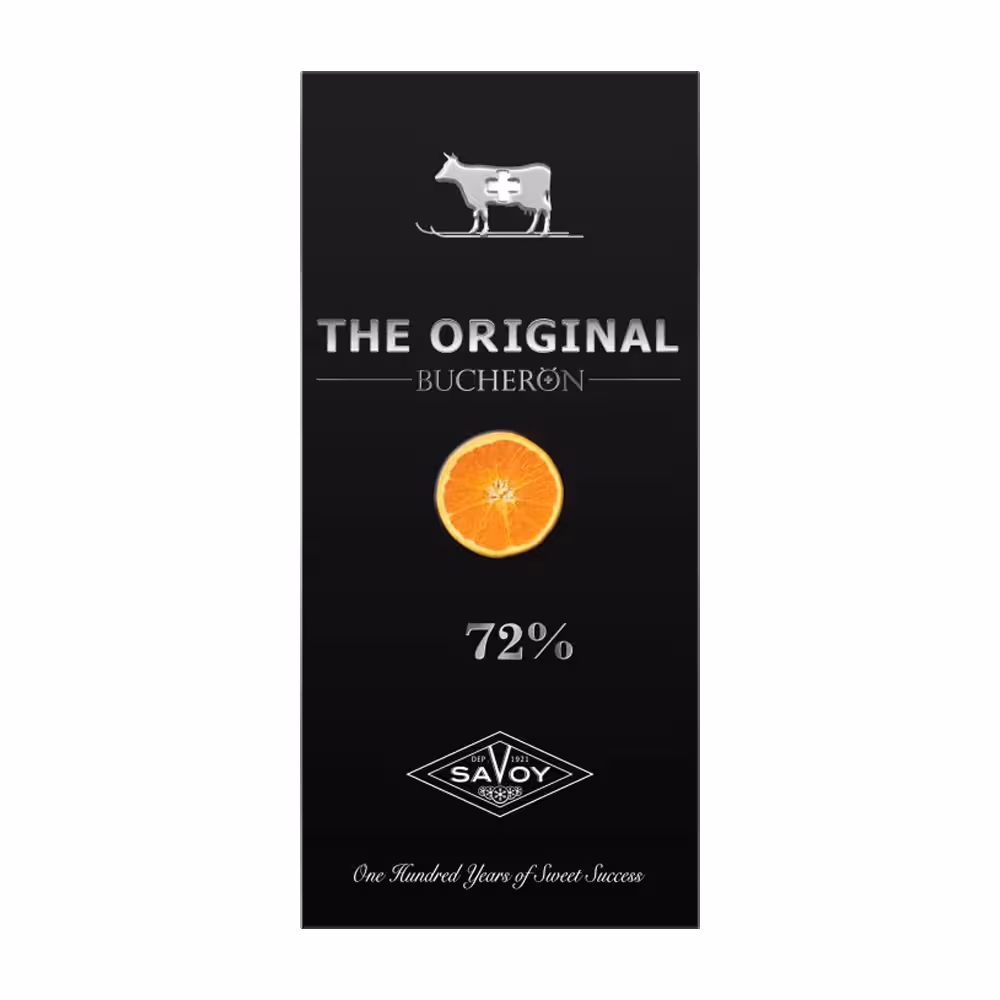 شکلات تلخ بوچرون با تکه‌های پرتقال 90 گرم