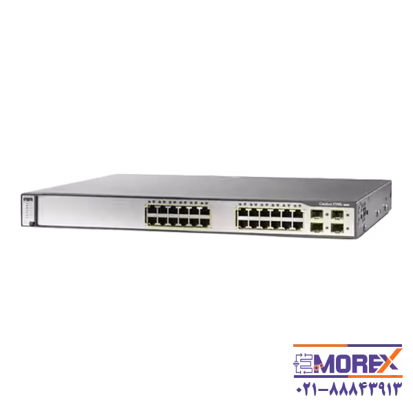 سوئیچ سیسکو | CISCO مدل WS-C3750G-24TS-S1U