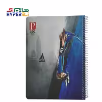 دفتر 100 برگ پارامونت طرح آدیداس (جلد pp)