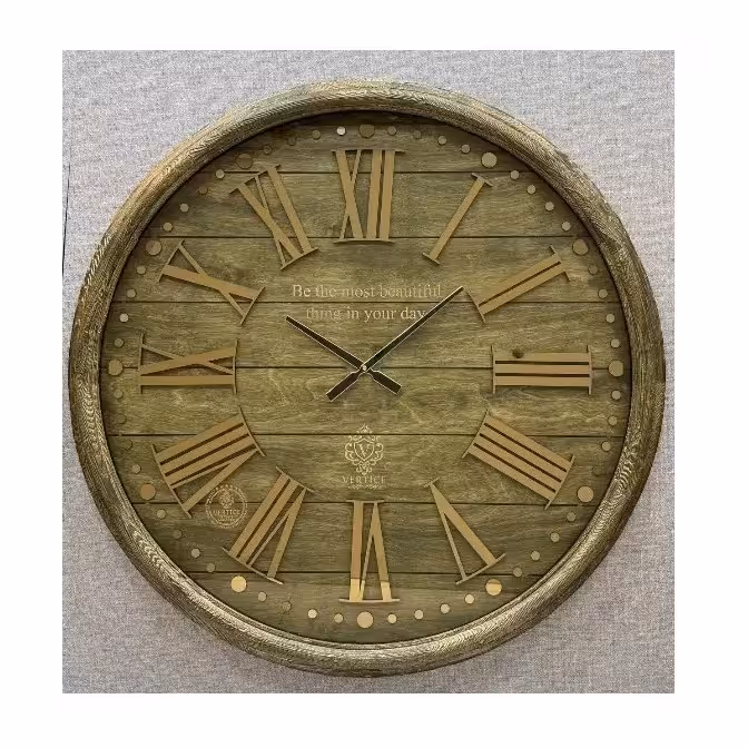 ساعت دیواری چوبی ورتیچ مدل 9093