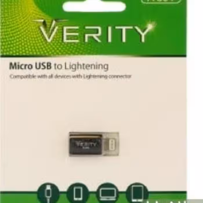 تبدیل micro USB به Lightning وریتی مدل A304