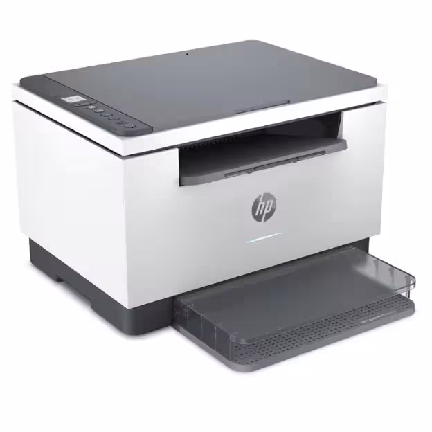 پرینتر اچ پی تک رنگ سه کاره با چاپ لیزری مدل LaserJet MFP M236d، سایز چاپ A4، قابلیت چاپ دو رو، روشن و خاموش شدن خودکار و اتصال USB(جعبه باز)