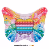 مداد رنگی 20 رنگ مدل Sparkle طرح Butterfly کد 201971 برند فابر کاستل Faber Castell