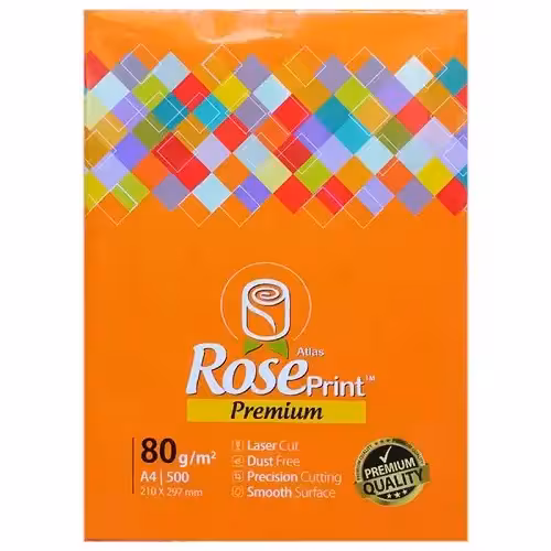 کاغذ A4 رز پرینت کد PG14 بسته 500 عددی