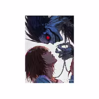 تابلو متال پوستر سایز A4 طرح Death Note