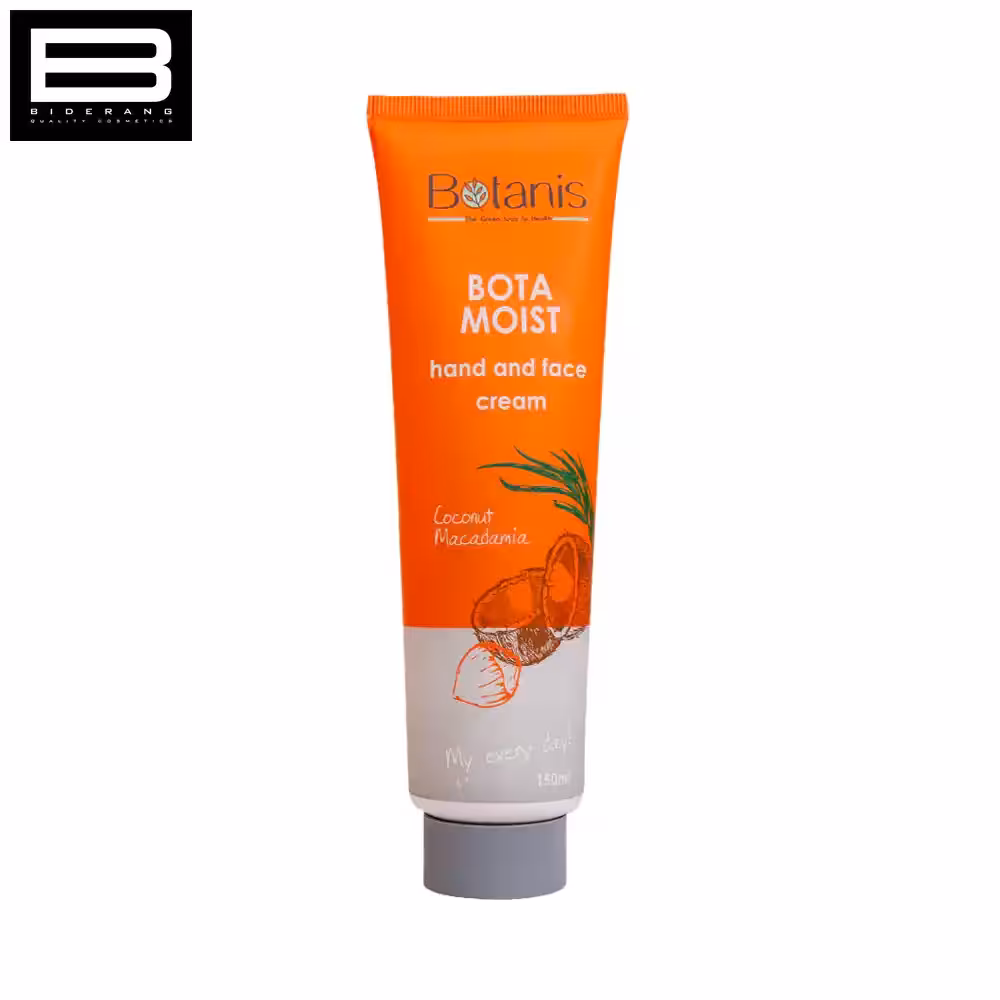 کرم دست و صورت نارگیل و ماکادمیا بوتانیس حجم 150ml
