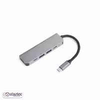 هاب 5 پورت مدل BYL-2010N | شامل 4 پورت USB 3.0 و 1 پورت USB-C