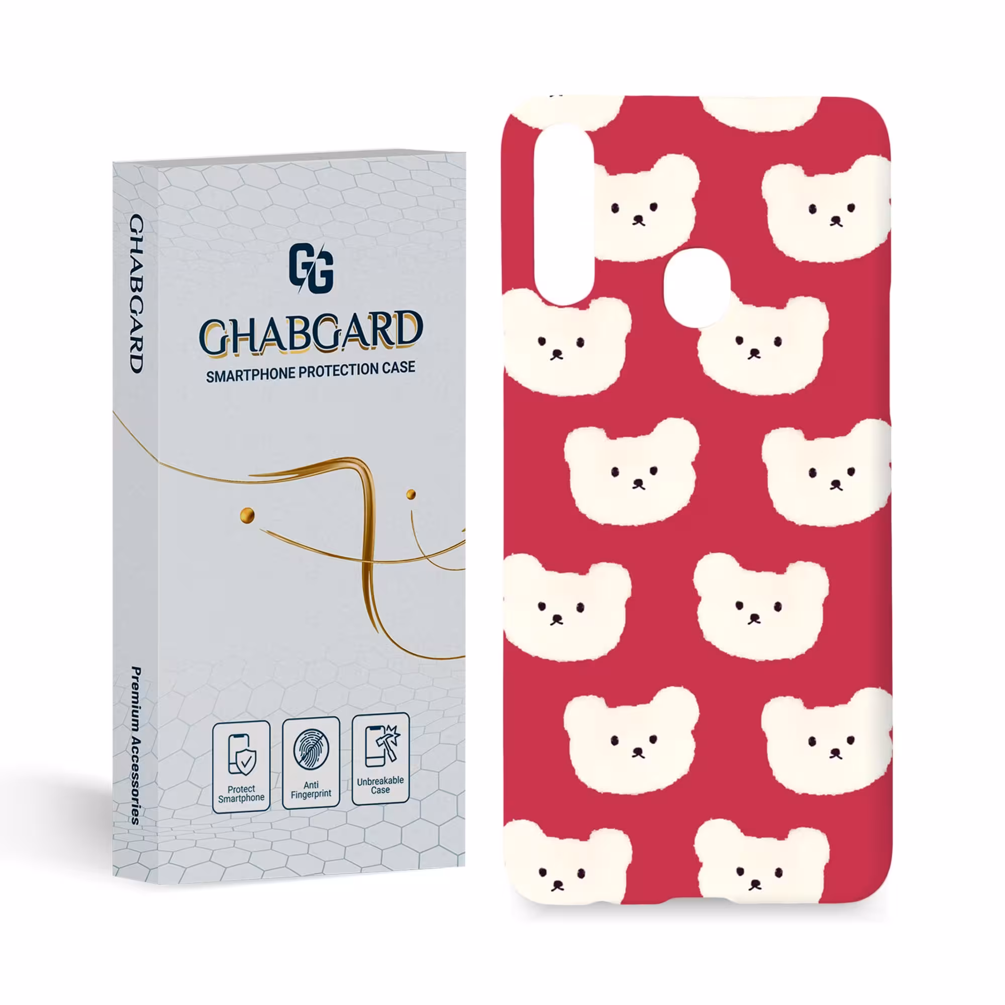 کاور گارد قاب دخترانه مدل g1113 مناسب برای گوشی موبایل سامسونگ a20s 