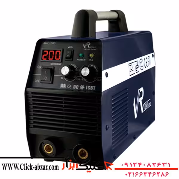 دستگاه جوش اینورتر 200 آمپر توربو ویوارکس ا vr200-turbo