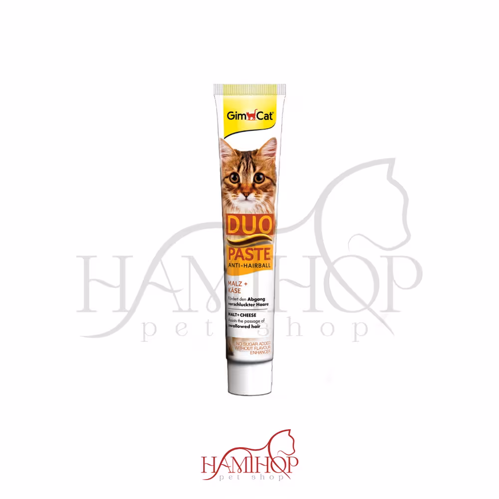 خمیر مالت گربه با طعم پنیر جیم کت GimCat Due Paste with Cheese وزن 50 گرم