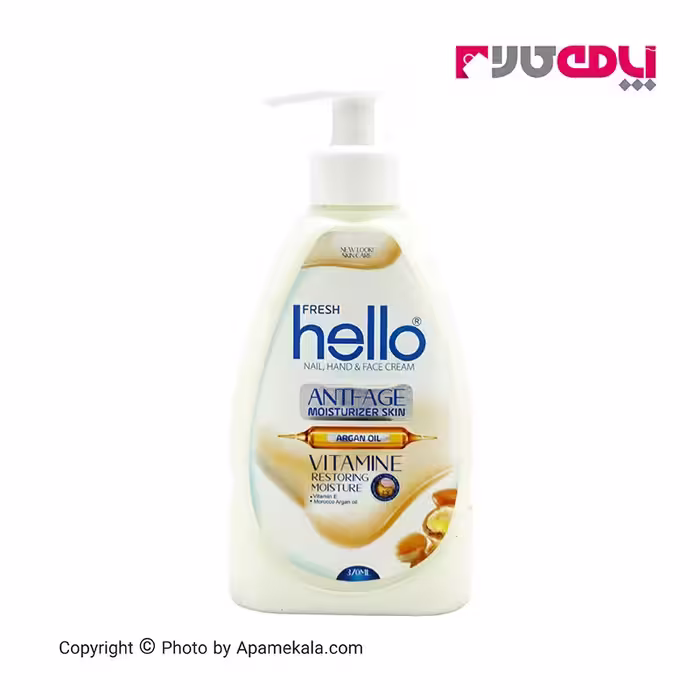 کرم مرطوب کننده hello آرگان 370 میل